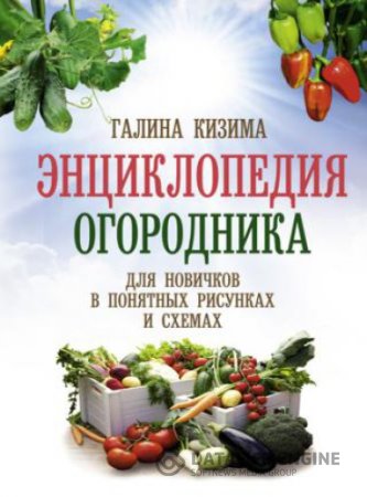 Обложка к Энциклопедия огородника для новичков в понятных рисунках и схемах. Увидел – повтори (2016) RTF,FB2,EPUB,MOBI