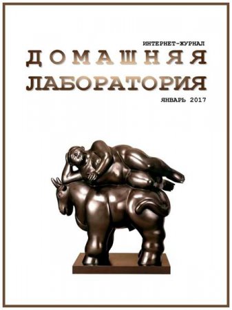 Обложка к Домашняя лаборатория №1 (январь 2017) DJVU