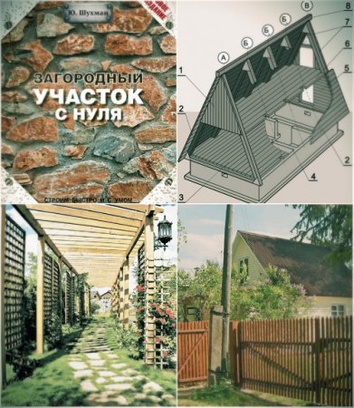 Обложка к Строим быстро и с умом. Загородный участок с нуля