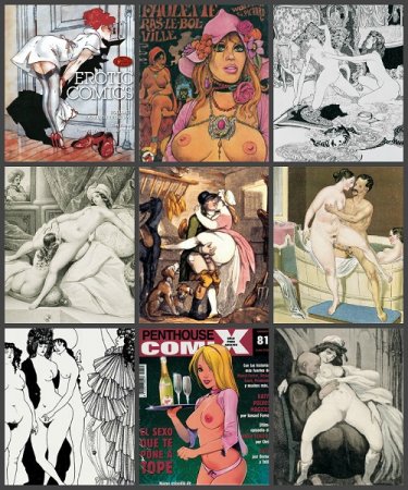 Обложка к Erotic Comics. A Graphic History